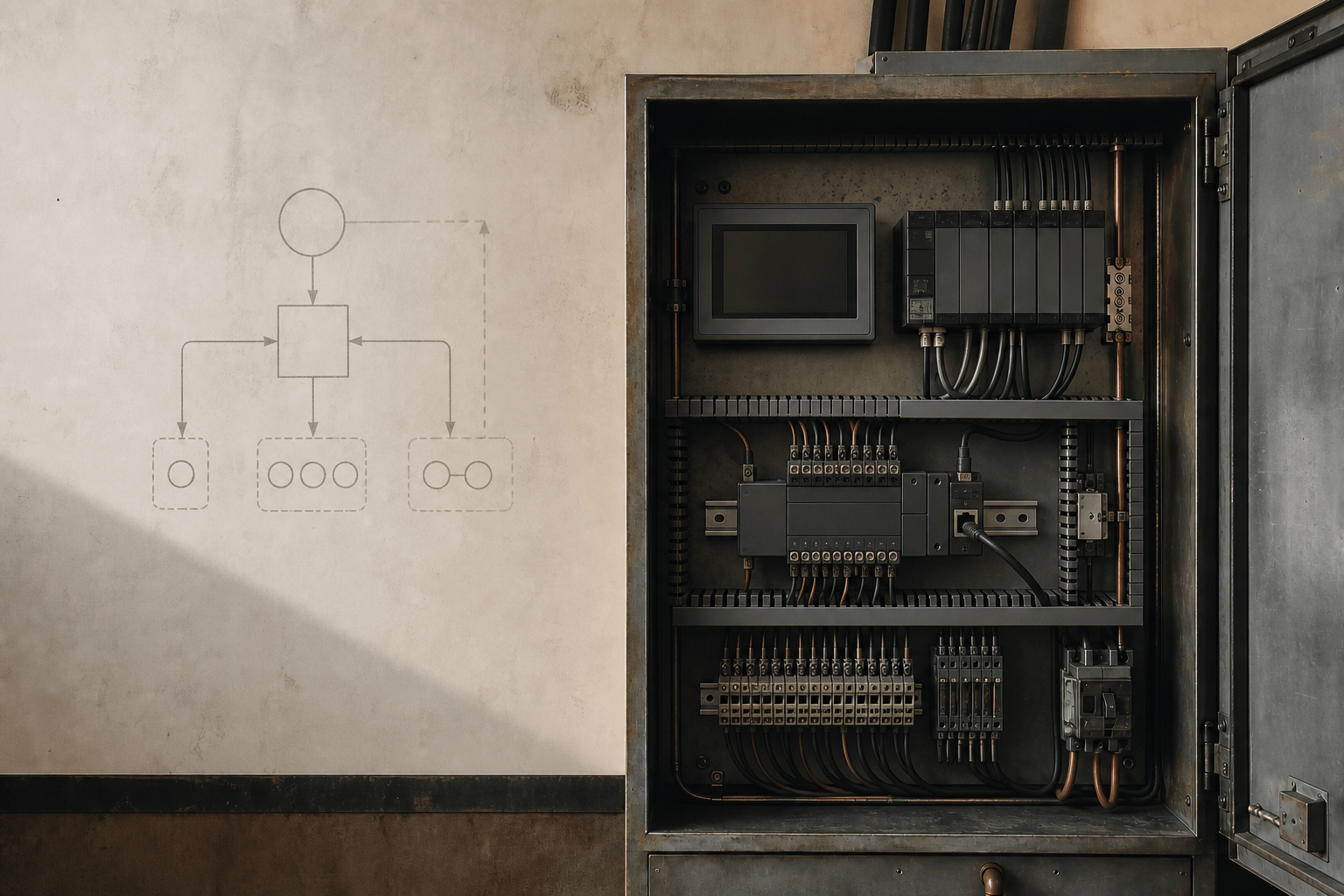 Conceptual illustration of a mixed-signal industrial field gateway
